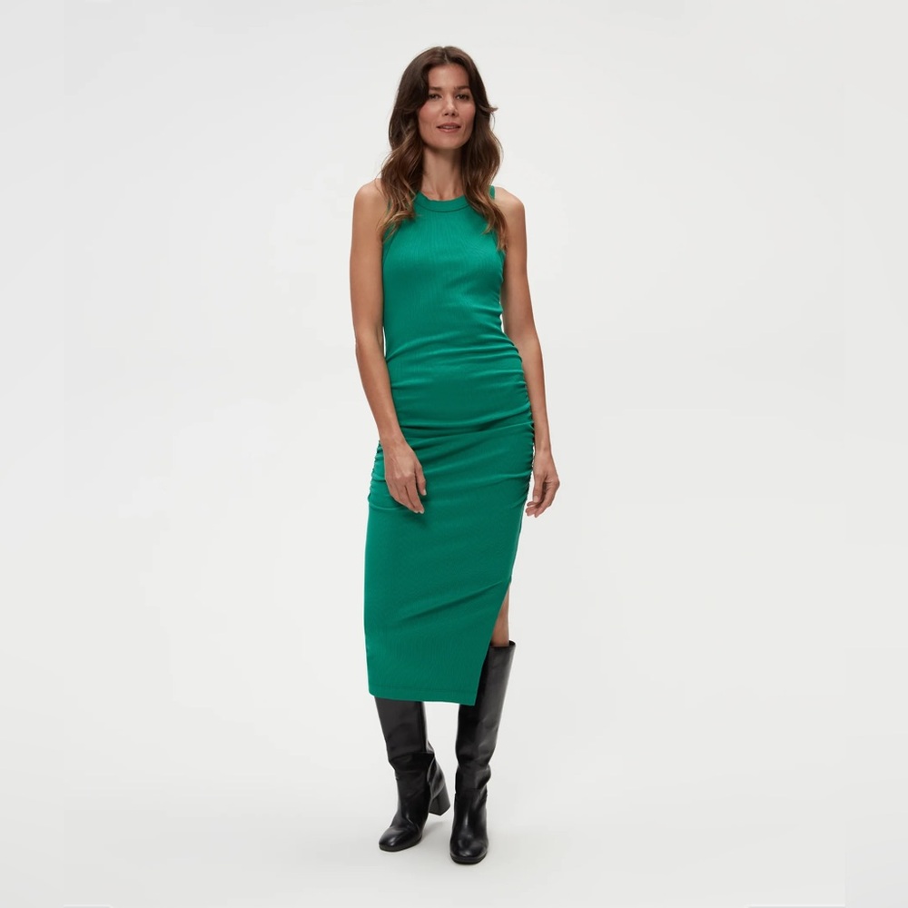Michael Stars Green Midi Dress